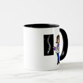 Chiropraktikerin oder Tasse des Spinalchirurgen (VorderseiteRechts)
