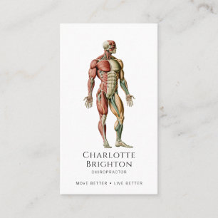 Chiropraktikerkarte Visitenkarte