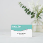 Chiropraktikum Chiropraktische Spine Wellness Chir Visitenkarte (Stehend Vorderseite)