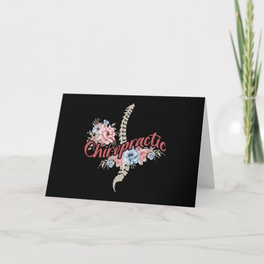 Chiropraktikum Karte (Vorderseite)