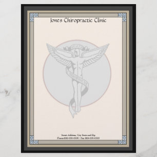 Chiropraktikum Letterhead Briefbogen