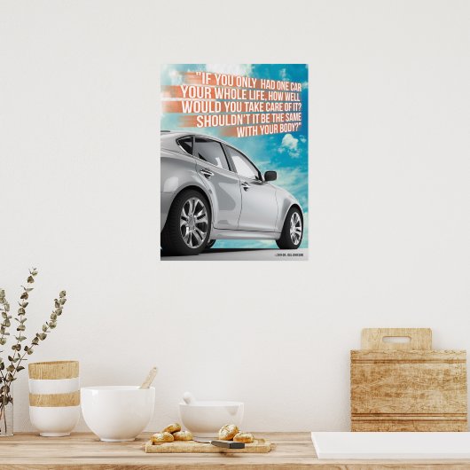 Chiropraktikum Poster (Küche)