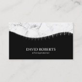 Chiropraktikum Spine & Marmorschlamm Chiro Visitenkarte (Vorderseite)