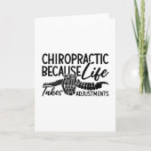 Chiropraktikum weil Lebensspine Chiro Chiropraktik Karte (Vorderseite)