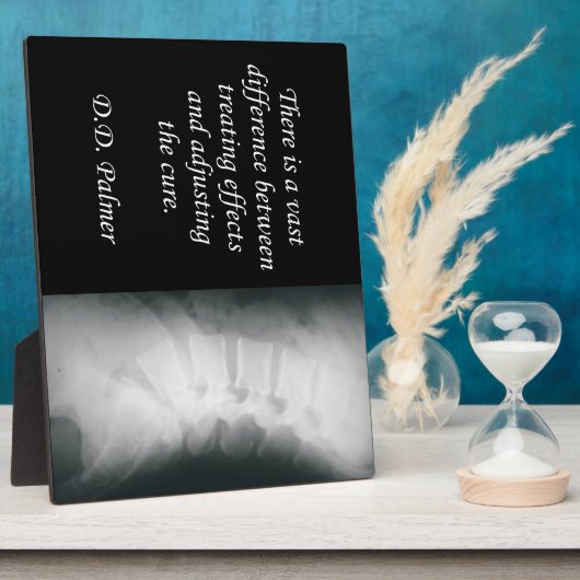 Chiropraktische Anpassung der Kur Fotoplatte (Seite)