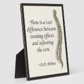 Chiropraktische Anpassung der Kur Fotoplatte (Seite)