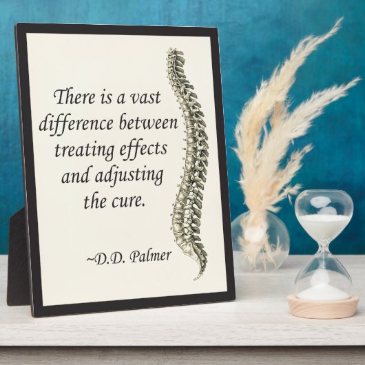 Chiropraktische Anpassung der Kur Fotoplatte (Seite)