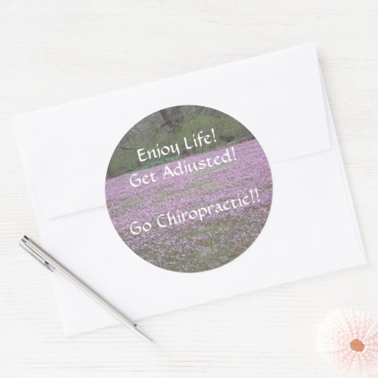 Chiropraktische Aufkleber (Umschlag)