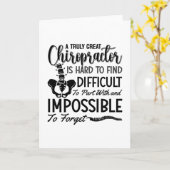 Chiropraktische Chiro Spine Karte (Gelbe Blume)