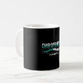 Chiropraktische Chiropraktikerin im Gange Chiro Sp Kaffeetasse (Vorderseite Links)