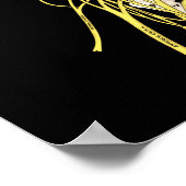 Chiropraktische Gesundheitsziffern für Hippokrates Poster (Ecke)