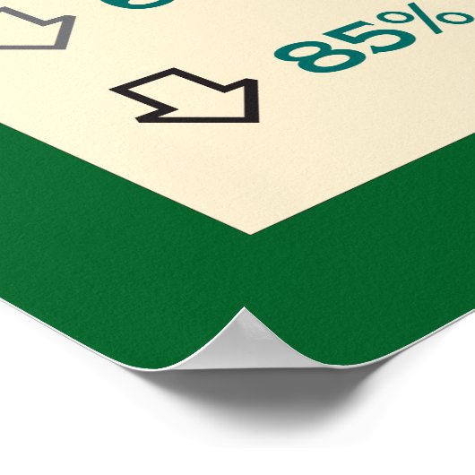 Chiropraktische Kostenvorteile Poster individualis (Ecke)