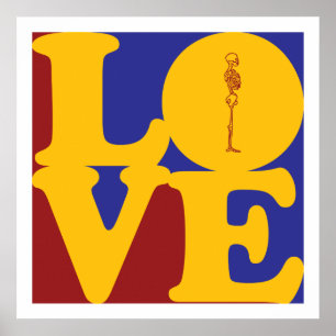 Chiropraktische Liebe Poster