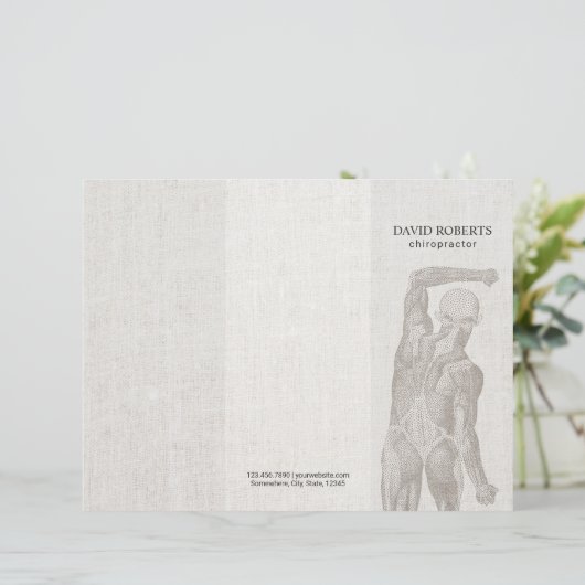 Chiropraktische Massagetherapie (Stehend Vorderseite)