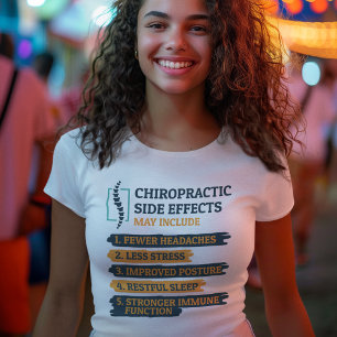Chiropraktische Nebenwirkungen Chiropraktor-Neuhei Tri-Blend Shirt