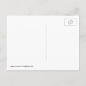 Chiropraktische Postkarte für den gesünderen Plane (Rückseite)