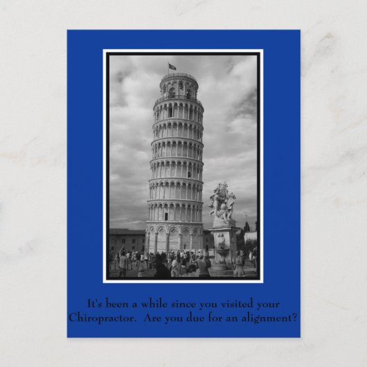 Chiropraktische Postkarte zur Wiederaktivierung de (Vorderseite)