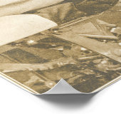 Chiropraktische Rückenmarksanpassung Vintag Poster (Ecke)