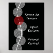 Chiropraktische Subluxation Nerve Impingement Post Poster (Vorne)