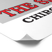 Chiropraktische Subluxation Stille Killer Poster (Ecke)