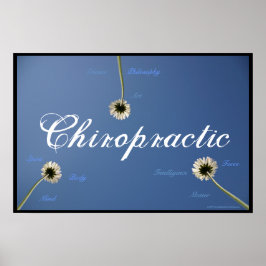 Chiropraktische Triune Print Poster