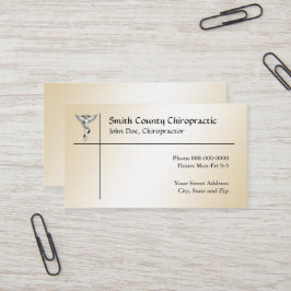 Chiropraktische Visitenkarte