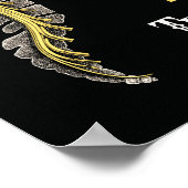 Chiropraktische Wirbelsäulennerven Poster (Ecke)