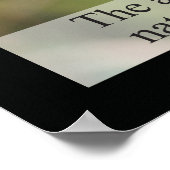 Chiropraktische Zitate und Redewendungen Gesundhei Poster (Ecke)