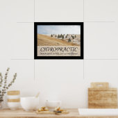 Chiropraktische Zitate und Redewendungen Natur Poster (Küche)