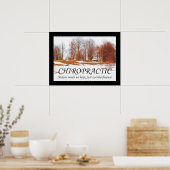Chiropraktische Zitate und Redewendungen Natur Poster (Küche)