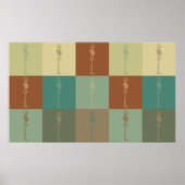 Chiropraktischer Pop Kunst Poster (Vorne)