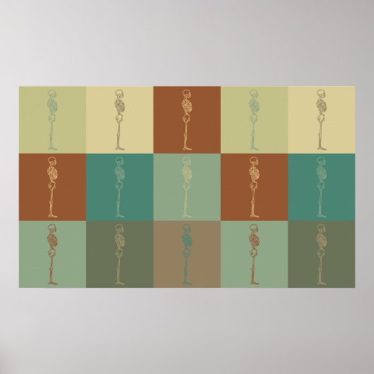 Chiropraktischer Pop Kunst Poster (Vorne)