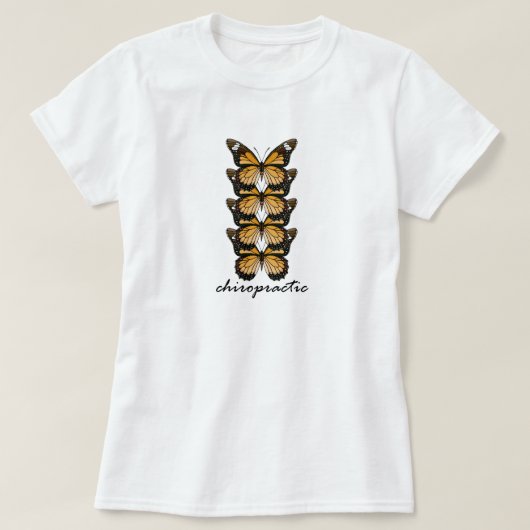 Chiropraktischer T - Shirt (Design vorne)