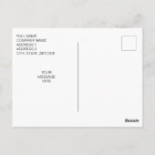 Chiropraktischer Valentinstag, Chiropraktik, Chiro Postkarte (Rückseite)