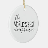Chiropraktisches, Chiropraktisches Geschenk, Chiro Keramik Ornament (Rechts)