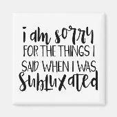 Chiropraktisches Geschenk, Chiropraktikergeschenk, Magnet (Vorne)