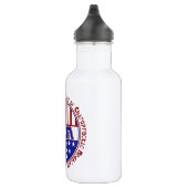 CHIROPRAKTISCHES MEDIZIN-PATRIOTISCHES LOGO DES DC TRINKFLASCHE (Rechts)