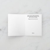 Chiropraktisches medizinisches Symbol Danke Karte (Innenseite)