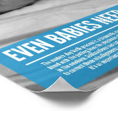 Chiropraktisches Plakat - Säugling müssen auch ang (Ecke)
