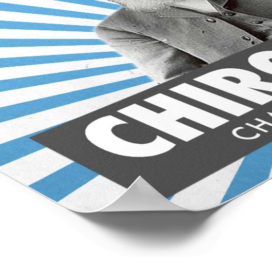 Chiropraktisches Poster - D.D. Palmer (Ecke)