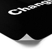 Chiropraktisches Poster: Die Welt seit 1895 veränd Poster (Ecke)