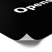 Chiropraktisches Poster: Eine Welt der Möglichkeit Poster (Ecke)