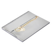 Chiropraktisches Skelett Notizblock (Linke Seite)