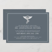 Chiropraktor Abschluss|Einladung zur Ruhestandsreg Einladung (Vorne/Hinten)