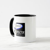 CHIROPRAKTOR - ALLE SPINE UND DANDY - KNOCHEN ODER TASSE (Vorderseite Links)