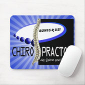 CHIROPRAKTOR - ALLER DORN UND DANDY - KNOCHEN R US MOUSEPAD (Mit Mouse)