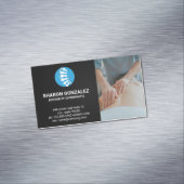 Chiropraktor | Anatomie des Rückenmarks Magnetische Visitenkarte (Beispiel)