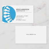 Chiropraktor | Back-Bone-Logo Visitenkarte (Vorne/Hinten)