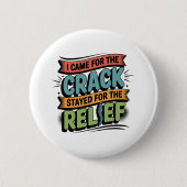 Chiropraktor Back Relief Funny Gift Button (Vorderseite)