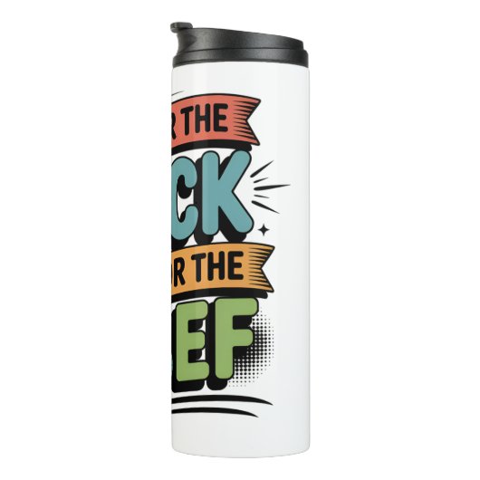 Chiropraktor Back Relief Funny Gift Thermosbecher (Nach rechts gedreht)